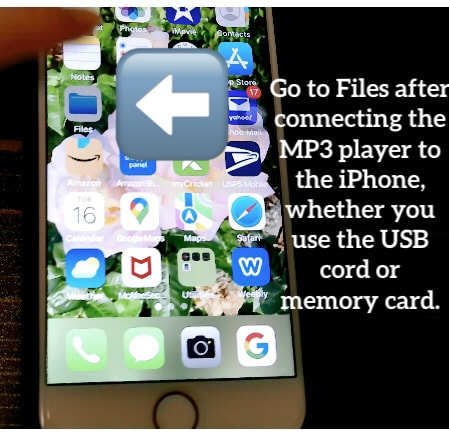 How to transfer music from an MP3 player to an iPhone or iPad. 